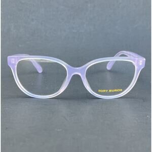TORY BURCH TY2157U Milky Purple Acetate Panto-Shaped Frames 53 17 145 NEW